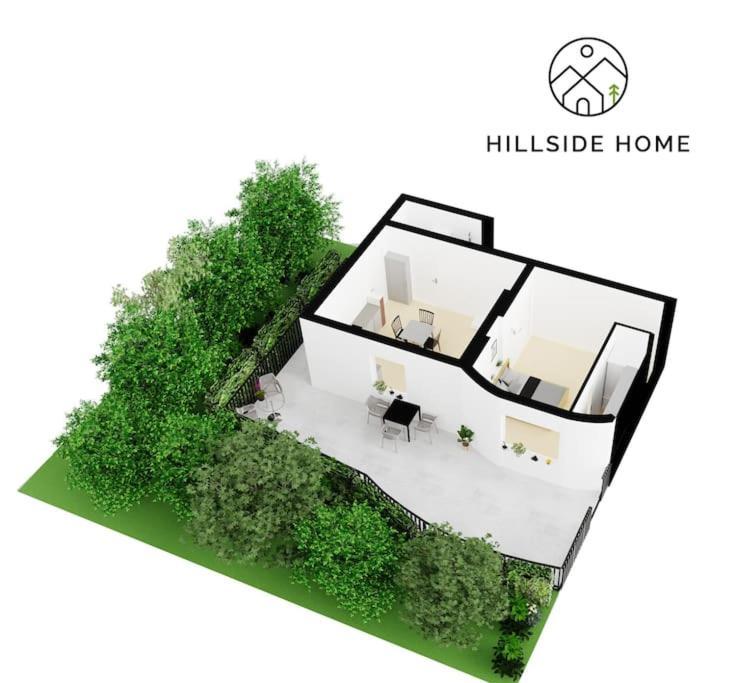 דירה Cozy Hillside In With Patio